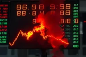 bolsas asiáticas desabam