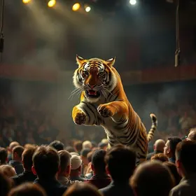 falha em grade de proteção de circo