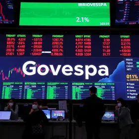 Ibovespa em baixa