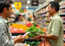 gasto em supermercado