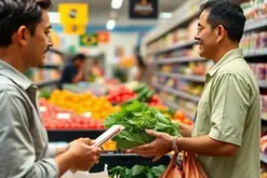 gasto em supermercado