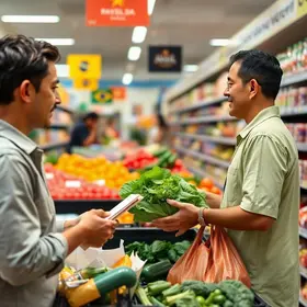 gasto em supermercado
