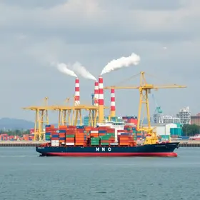 produção industrial e balança comercial do Brasil